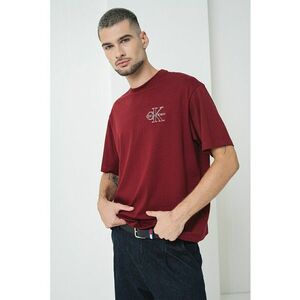 Tricou cu logo - Visiniu imagine