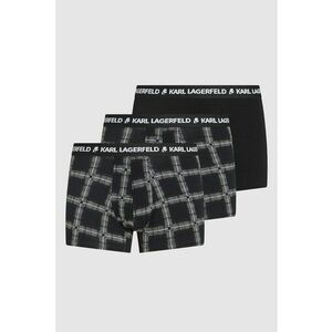 Set de boxeri cu logo - 3 perechi - Alb/Negru imagine