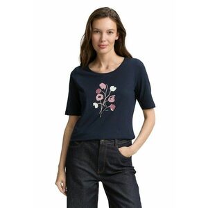 Tricou regular fit cu imprimeu grafic - Roz/Bleumarin imagine