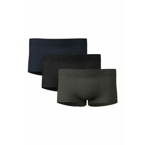 Set de boxeri din amestec de lyocell cu logo - 3 perechi - Negru/Gri/Bleumarin imagine