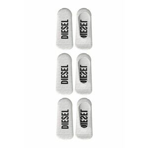 Set de sosete foarte scurte cu logo - 3 perechi - Negru/Gri deschis melange imagine
