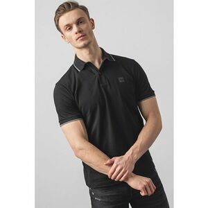Tricou polo slim fit Passertip - Negru imagine