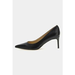 Pantofi de piele cu varf ascutit - Negru imagine