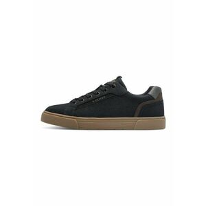 Pantofi sport low-cut de piele ecologica - Bleumarin imagine