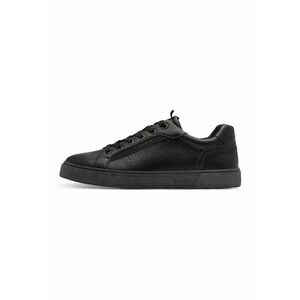 Pantofi sport low-cut de piele ecologica - Negru imagine