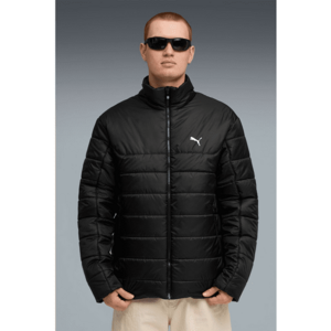 Geaca matlasata cu logo - Negru imagine