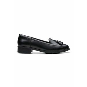 Pantofi loafer de piele cu canafi Edge - Negru imagine