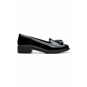 Pantofi loafer de piele cu canafi Edge - Negru stins imagine