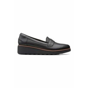 Pantofi loafer wedge de piele Sharon Gracie imagine