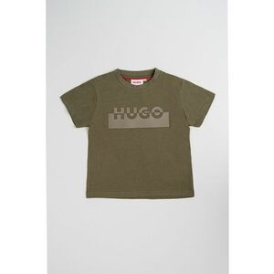 Tricou cu imprimeu logo - Verde sparanghel imagine
