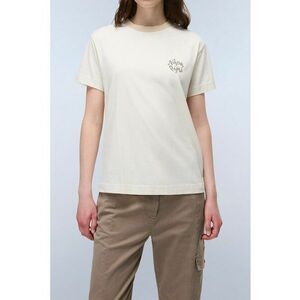 Tricou regular-fit cu logo - Bej imagine