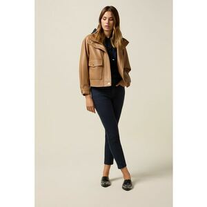 Pantaloni slim-fit din amestec de lyocell - Albastru ultramarin imagine