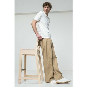 Tricou polo din bumbac - Alb imagine