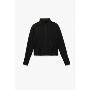 Bluza de trening cu fermoar - Negru imagine