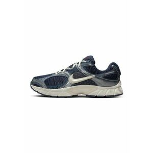 Pantofi sport din plasa cu garnituri din material sintetic - Albastru inchis/Alb murdar imagine