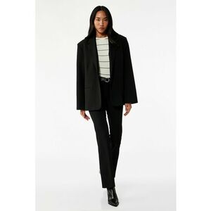 Pantaloni slim fit cu croiala bootcut - Negru imagine
