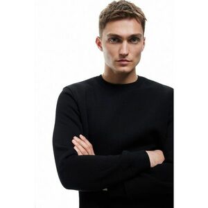 Bluza de trening din amestec de bumbac - Negru imagine