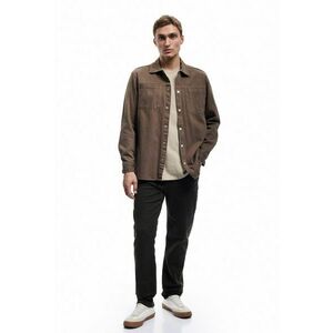 Blugi regular fit - Negru/Gri antracit imagine