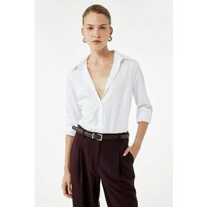 Camasa regular-fit uni - Alb optic imagine