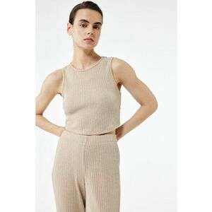 Top crop striat - Maro nisip imagine