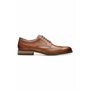 Pantofi brogue de piele Craftlolimit - Maro scortisoara imagine
