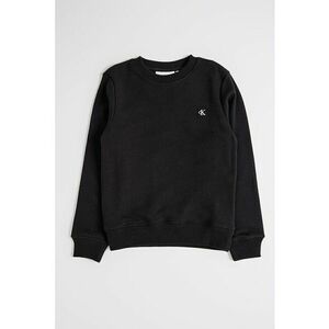 Bluza de trening din bumbac organic cu decolteu la baza gatului - Negru imagine