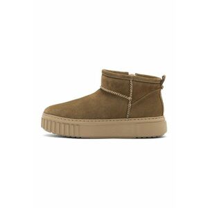 Ghete de iarna de piele intoarsa June - Maro taupe imagine