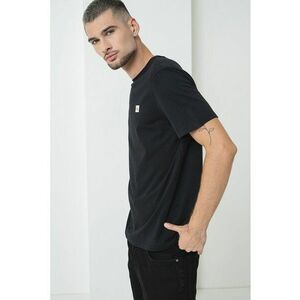 Tricou de bumbac cu insigna logo imagine
