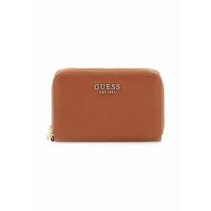 Portofel cu dublu compartiment si fermoar - Portocaliu stins imagine