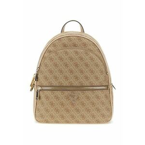 Rucsac din piele ecologica cu model monograma Manhattan II - Maro deschis imagine