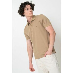 Tricou polo regular fit - Maro/Maro nisip imagine