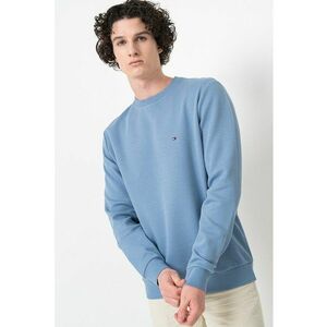 Bluza de trening uni cu decolteu la baza gatului - Albastru lavanda imagine