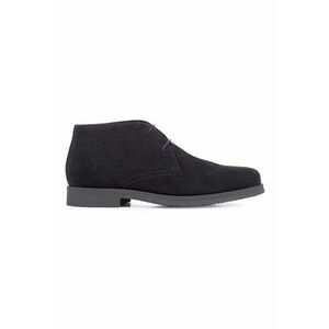 Ghete chukka din piele intoarsa Claudio - Bleumarin imagine