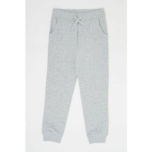 Pantaloni de trening de bumbac talie ajustabila - Gri deschis imagine