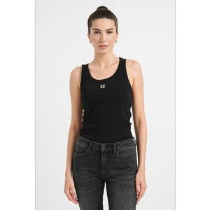 Top slim-fit Datamia - Negru imagine