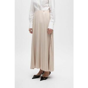 Fusta maxi cu pliuri - Grej imagine