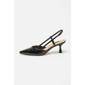 Pantofi cu bareta slingback si varf ascutit Rhonda - Negru imagine
