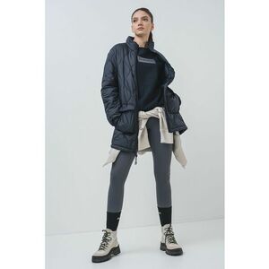 Jacheta regular-fit cu guler mediu - Negru imagine