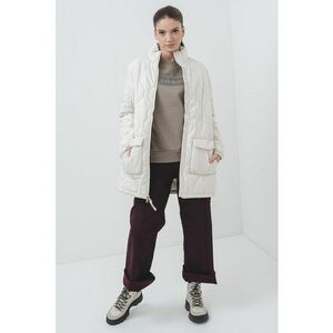 Jacheta regular-fit cu guler mediu - Bej imagine