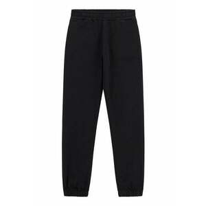 Pantaloni de trening cu talie inalta - Negru imagine