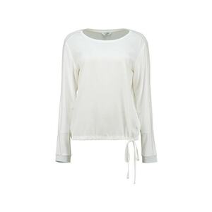 Bluza cu detalii stralucitoare - Alb imagine