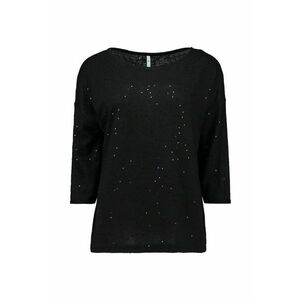 Bluza cu paiete - Negru imagine