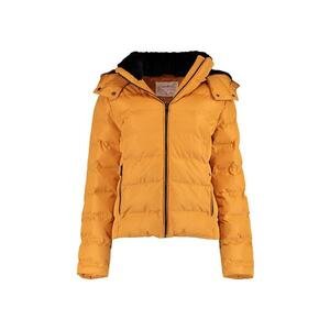 Geaca scurta cu gluga - Portocaliu imagine