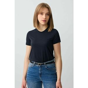 Tricou lejer din amestec de modal - Negru imagine