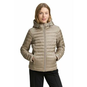 Geaca usoara cu finisaj rezistent la apa si gluga - Kaki imagine