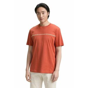 Tricou din amestec de bumbac organic - Caramiziu imagine