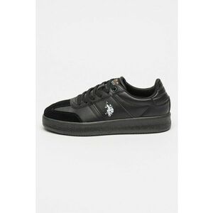 Pantofi sport cu detaliu logo - Negru imagine
