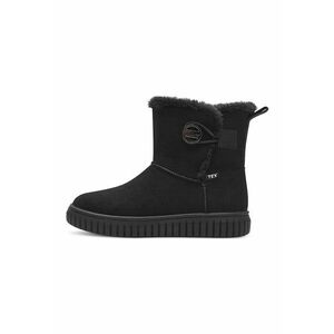Ghete slip-on de piele intoarsa sintetica - Negru imagine
