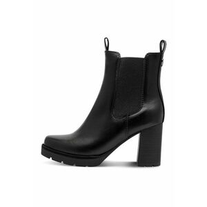 Botine din piele ecologica - Negru imagine