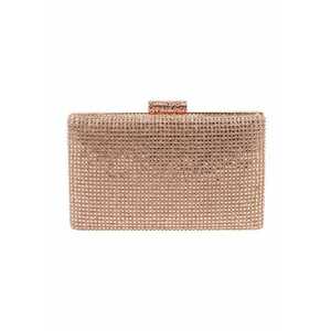 Geaanta miniaudiere cu strasuri - Auriu rose imagine